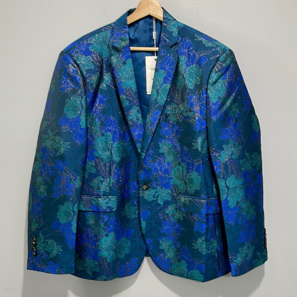 MOGU Men’s size 44 Sport Coat Blazer Impresario Elegant Tuxedo Club party